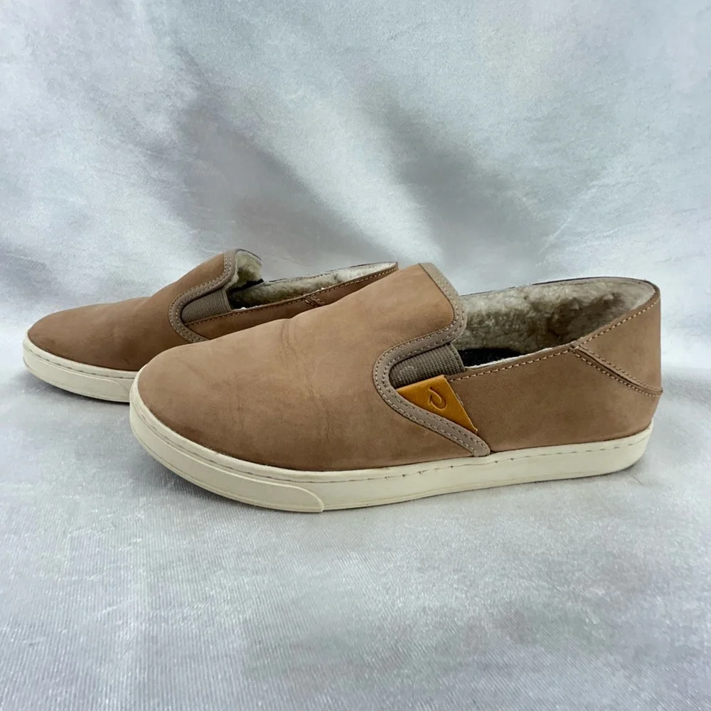 OluKai Pehuea Heu Slip-On Sneakers Size Woman’s Size 8 - Picture 4 of 8
